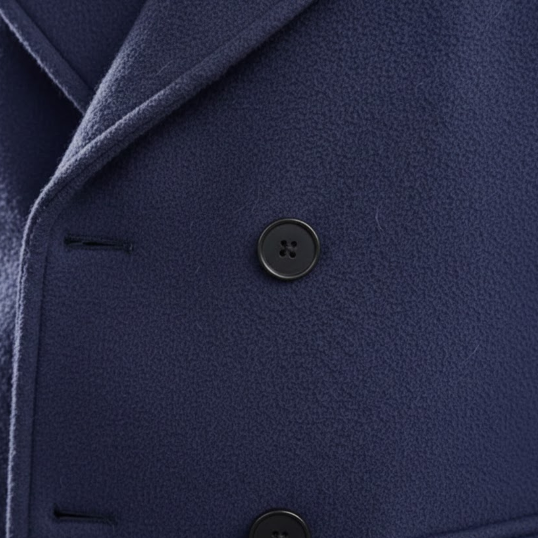 Marcello | Abrigo cruzado de invierno para hombre