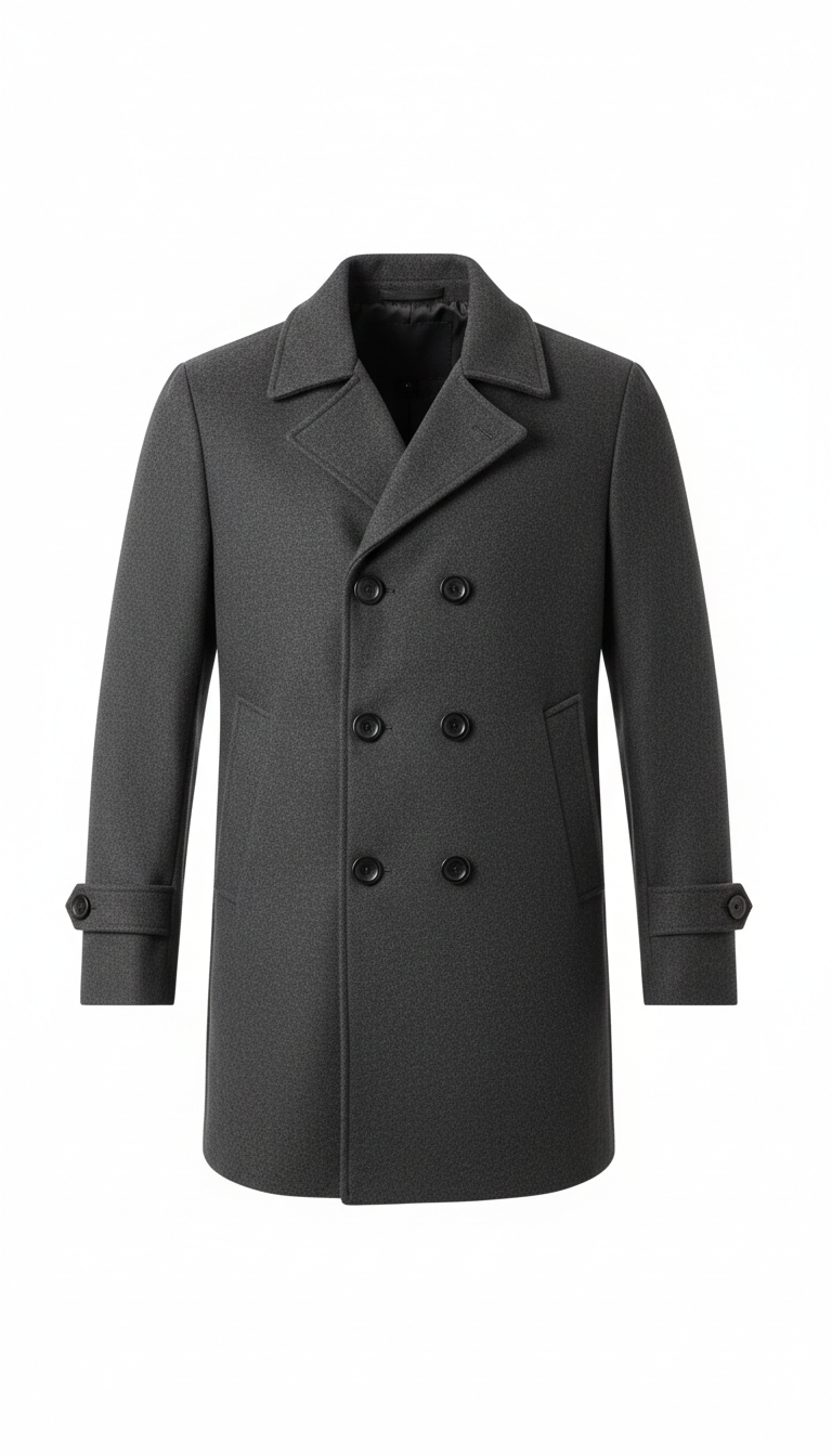 Marcello | Abrigo cruzado de invierno para hombre